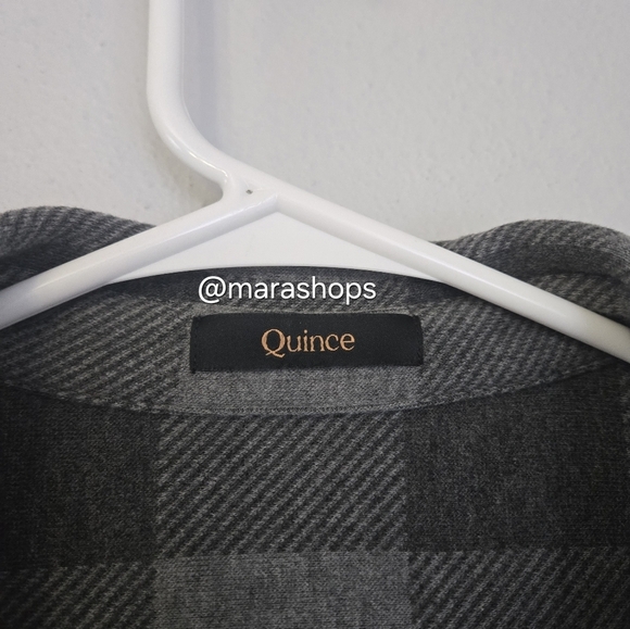 Quince Stretch Sweater Fleece Shirt - Picture 5 of 6